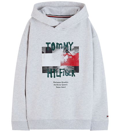 Tommy Hilfiger Hættetrøje - Grey Heather