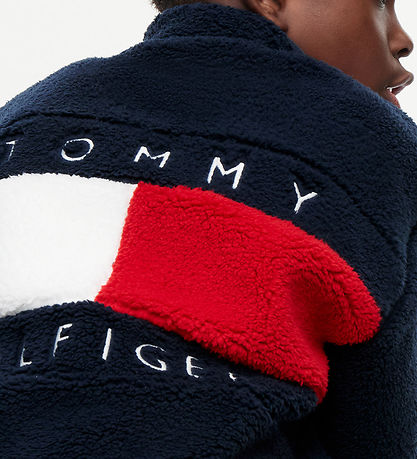 Tommy Hilfiger Fleecejakke - Dark Blue
