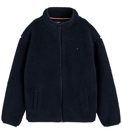 Tommy Hilfiger Fleecejakke - Dark Blue