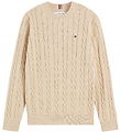 Tommy Hilfiger Bluse - Strik - Gentle Gold Beige