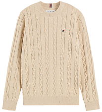 Tommy Hilfiger Bluse - Strik - Gentle Gold Beige
