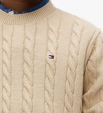 Tommy Hilfiger Bluse - Strik - Gentle Gold Beige