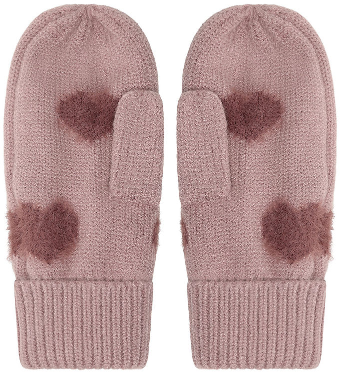 Minymo Luffer – Viskose – Strik – Fawn m. Hjerter