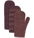 Minymo Luffer - Uld - 3-pak - Huckleberry