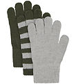 Minymo handsker - Strik - 3-pak - Beetle