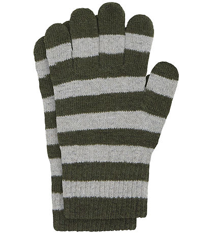 Minymo handsker - Strik - 3-pak - Beetle