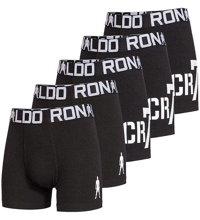 JBS - CR7 Boxershorts - 5-pak - Sort