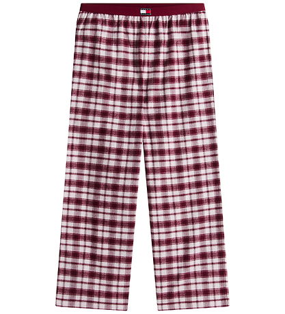 Tommy Hilfiger Nattøj - Pink/Plaid Brown