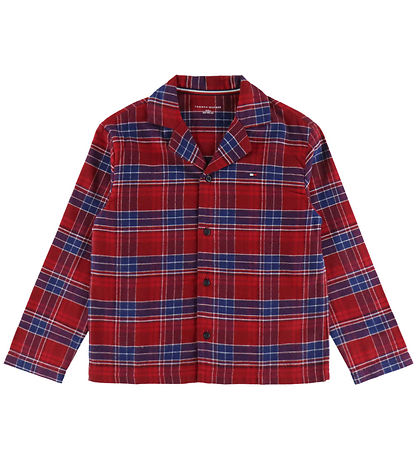Tommy Hilfiger Nattøj - Check Global/Medium Red