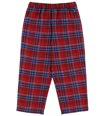 Tommy Hilfiger Nattøj - Check Global/Medium Red