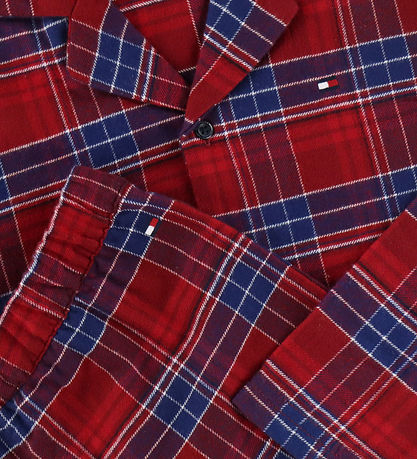 Tommy Hilfiger Nattøj - Check Global/Medium Red