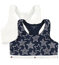 Tommy Hilfiger Toppe - 2-pak - Star/Hvid/Sort