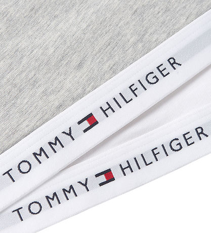 Tommy Hilfiger Toppe - 2-pak - Gry Heather/White