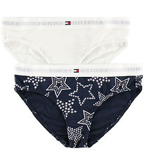 Tommy Hilfiger Trusser - 2-pak - Star/Hvid/Sort