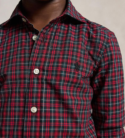 Polo Ralph Lauren Skjorte - Rød/Grøn