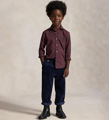 Polo Ralph Lauren Skjorte - Rød/Grøn