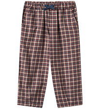 Wheat Bukser - Sasha - Blue Holiday Check