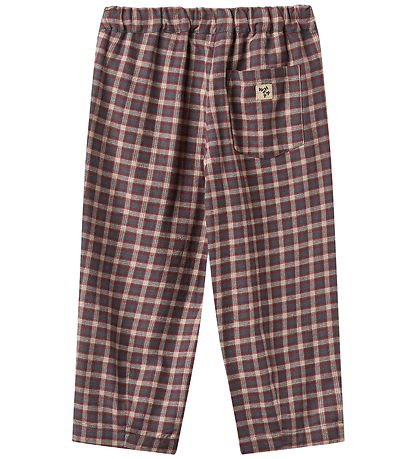Wheat Bukser - Sasha - Blue Holiday Check