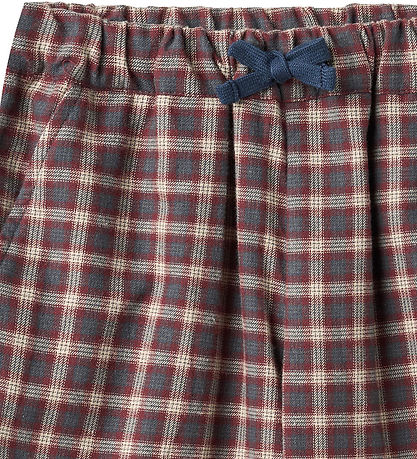 Wheat Bukser - Sasha - Blue Holiday Check