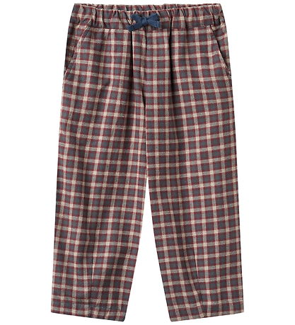 Wheat Bukser - Sasha - Blue Holiday Check