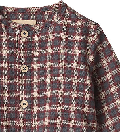 Wheat Skjorte - Shelby - Blue Holiday Check