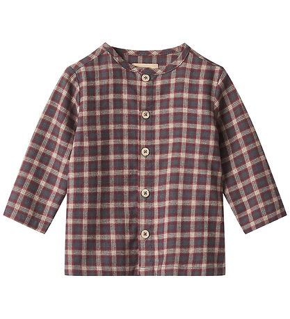 Wheat Skjorte - Shelby - Blue Holiday Check