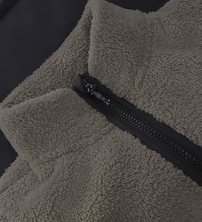 Color Kids Fleecejakke - Teddy - Phantom