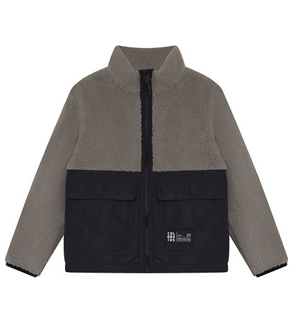 Color Kids Fleecejakke - Teddy - Phantom