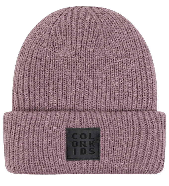 Color Kids Hue - Uld/akryl - Strik/Rib - Toadstool