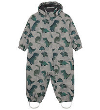 Color Kids Flyverdragt - AOP - Deep Lichen Green