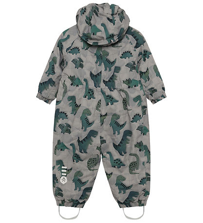 Color Kids Flyverdragt - AOP - Deep Lichen Green
