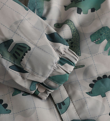 Color Kids Flyverdragt - AOP - Deep Lichen Green