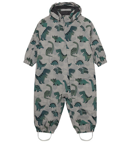 Color Kids Flyverdragt - AOP - Deep Lichen Green