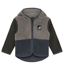 Color Kids Fleecejakke - Teddy - Turbulence
