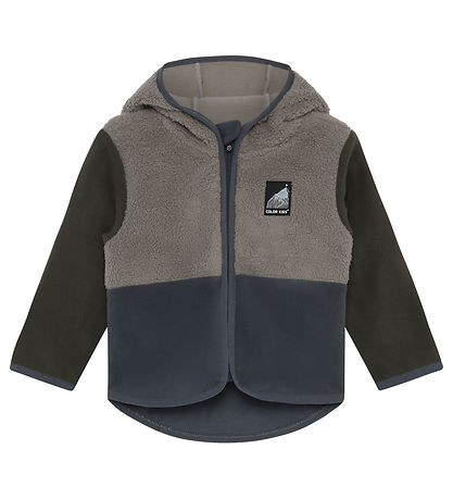 Color Kids Fleecejakke - Teddy - Turbulence