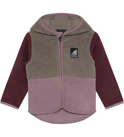 Color Kids Flecejakke - Teddy - Toadstool