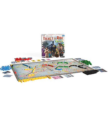 Asmodee Spil - Ticket To Ride Europe
