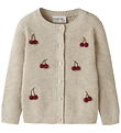 Name it Cardigan - Strik - NMFOSIE - Peyote Melange