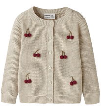 Name it Cardigan - Strik - NMFOSIE - Peyote Melange