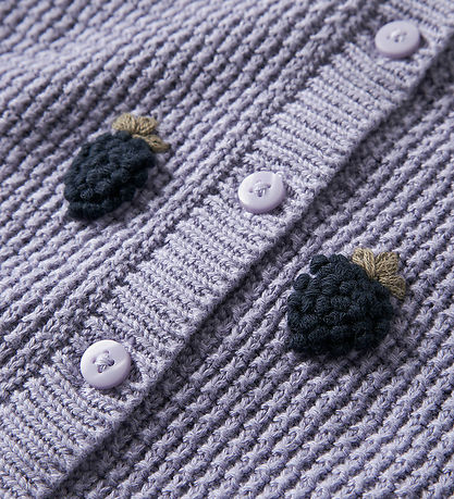 Name it Cardigan - Strik - NMFOSIE - Heirloom Lilac