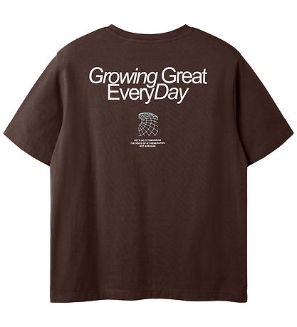 Name it T-shirt - NKMOBERT - Coffee Bean