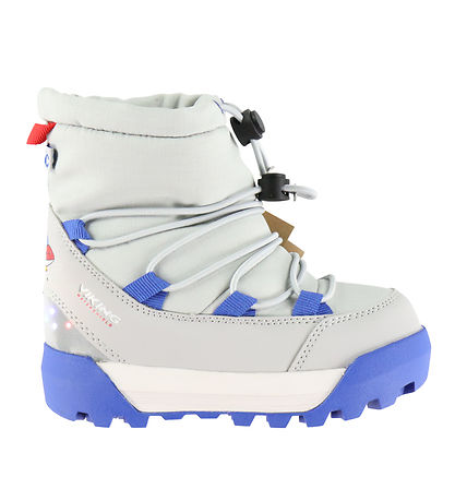 Viking Vinterstøvler - Spaceship Warm SC WP -  Light Grey/Royal