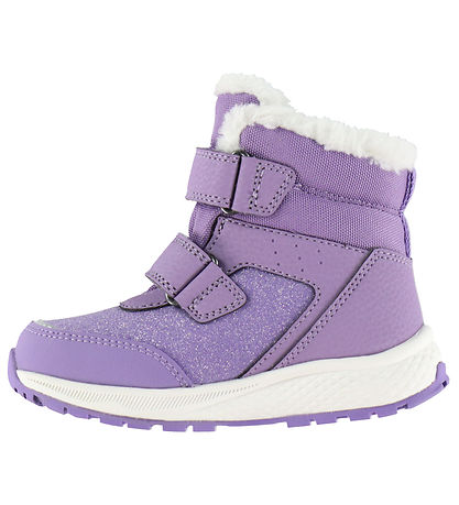Viking Vinterstøvler - Equip Glitter Warm WP 2V - Violet