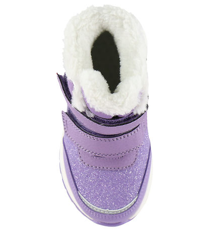Viking Vinterstøvler - Equip Glitter Warm WP 2V - Violet