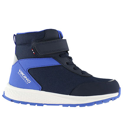 Viking Vinterstøvler - Equip Warm WP 1V - Navy/Royal Blue