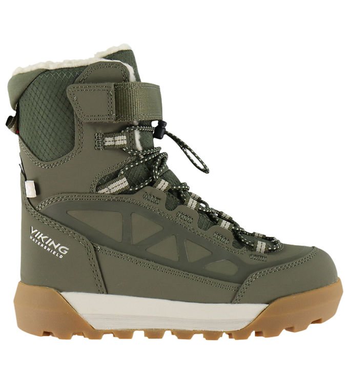 Viking Vinterstøvler - Constrictor Warm SC WP 1V SL - Olive
