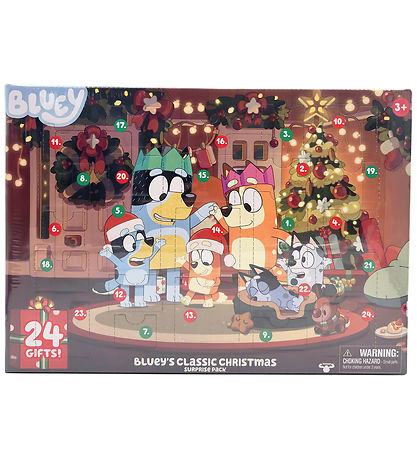Bluey Julekalender - Surprise - 24 låger