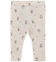 Fixoni Leggings - Uld - Almond Peach