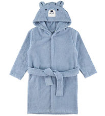 Pippi Baby Badekåbe - Dusty Blue