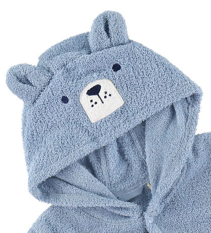 Pippi Baby Badekåbe - Dusty Blue